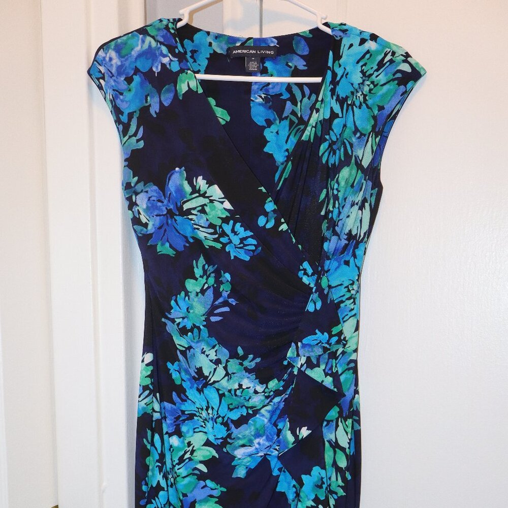 American Living Faux Wrap Dress